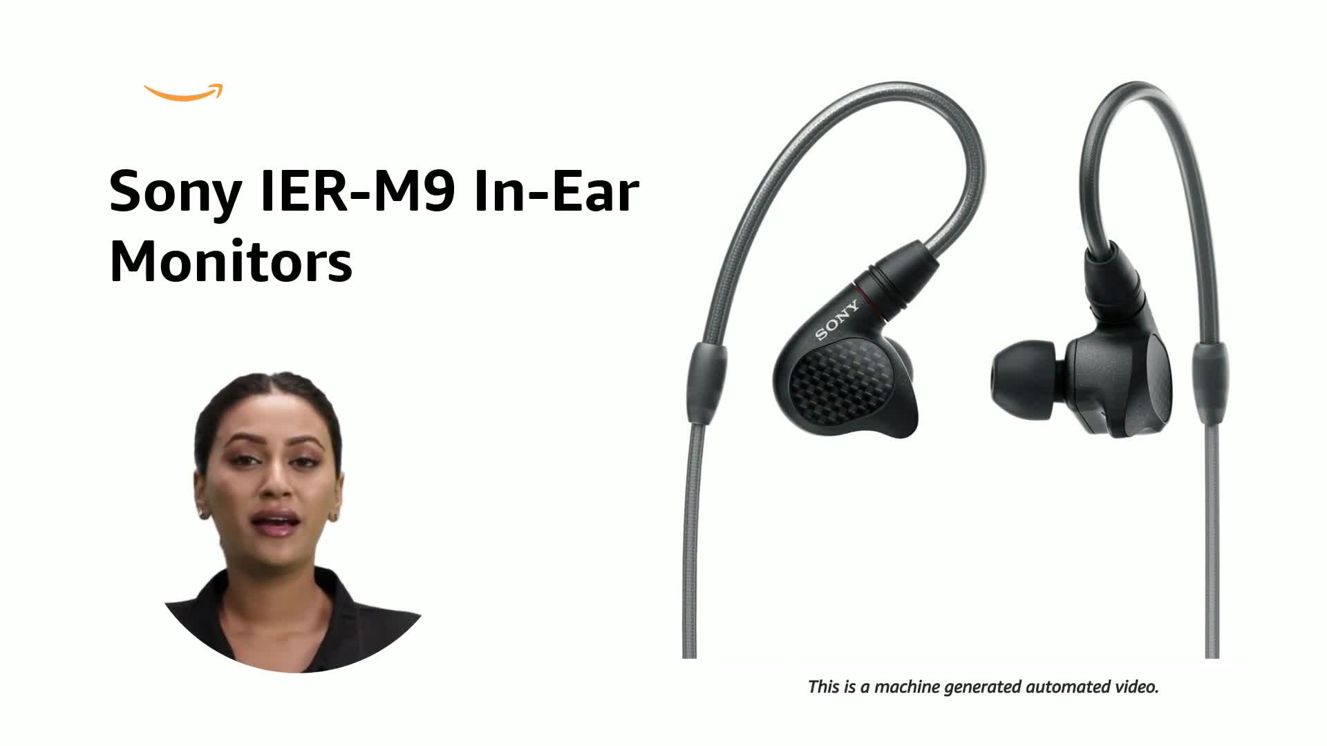 イヤホン SONY IER-M9 Sony IER-M9 Wired in-Ear Monitor Earphones Black : Amazon.in